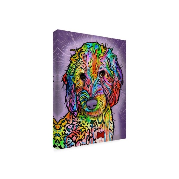 Dean Russo 'Sweet Poodle' Canvas Art,14x19